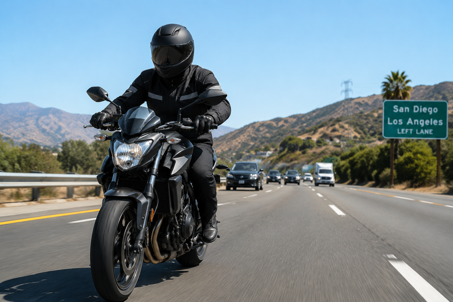 Defensive Riding Tips for Motorcyclists in California